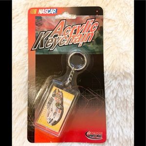 NWT vintage nascar keychain in package Dale Jarret